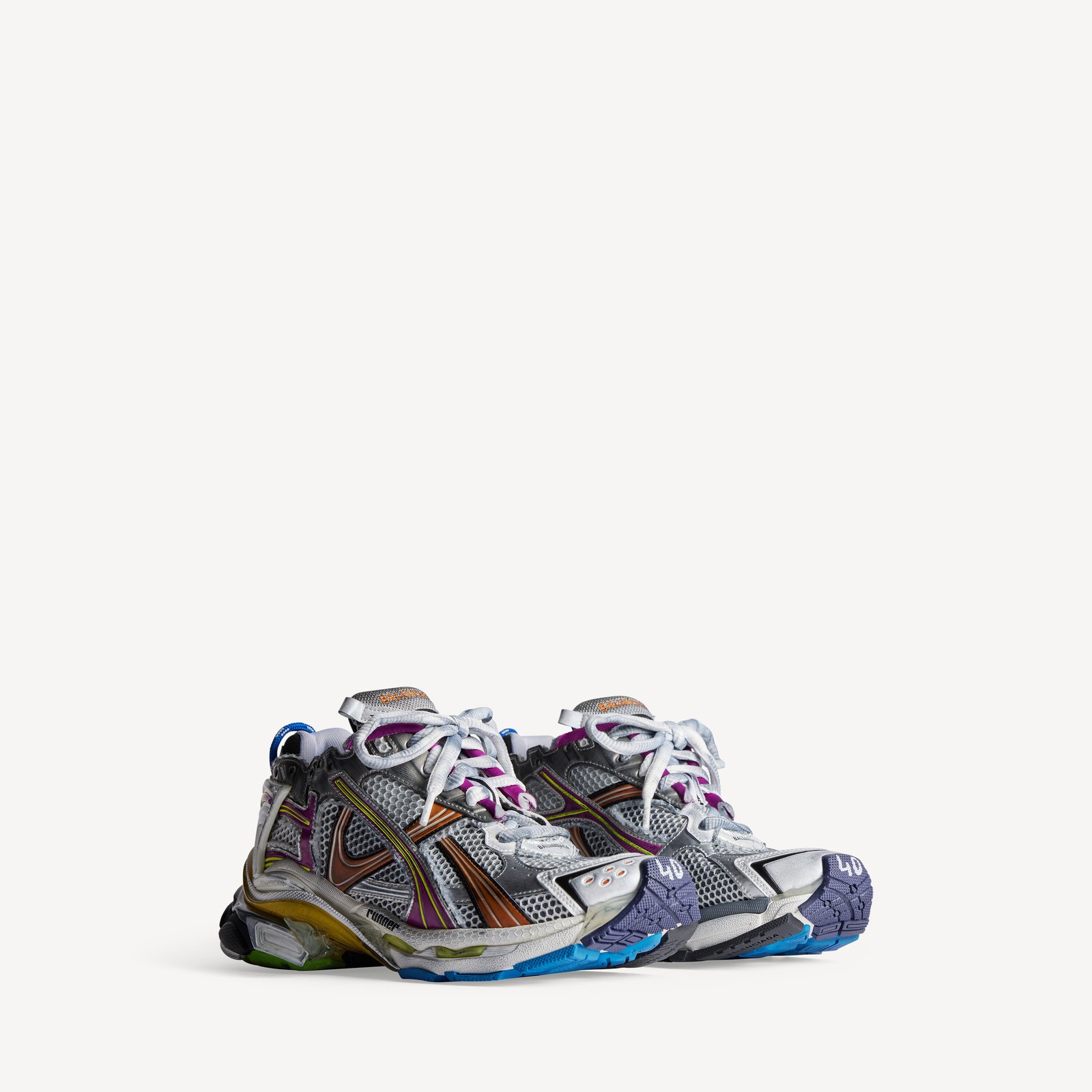 Men's Runner Sneakers in Multicolor